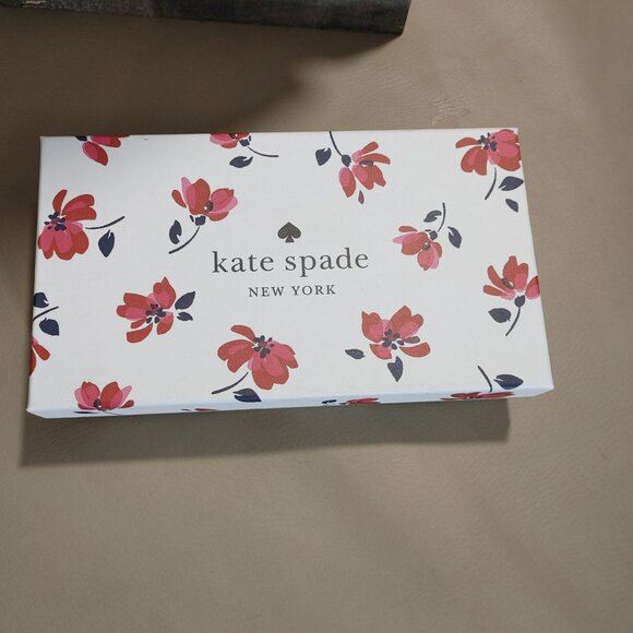 Kate Spade Wallet Zip Around Staci Tea Garden Toss Continental Organize Storage - Picture 6 of 14